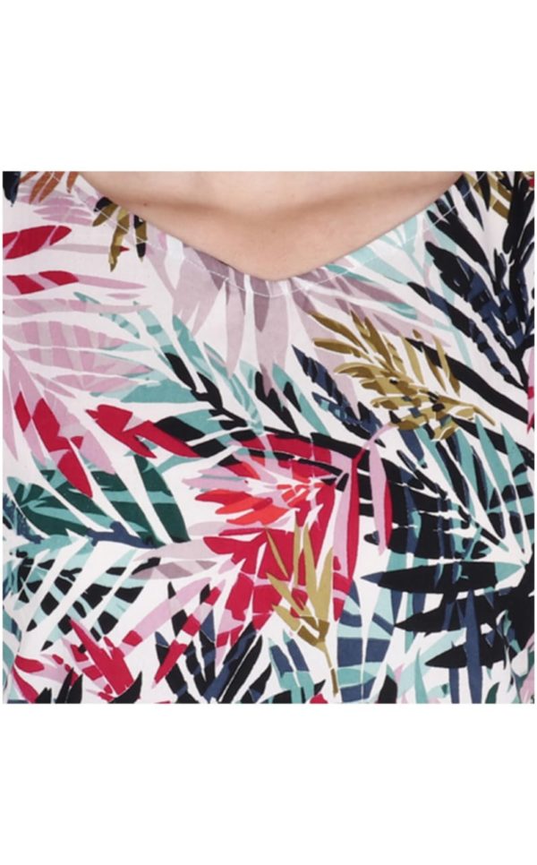 Adorable Crepe Printed Women's Top - Image 4